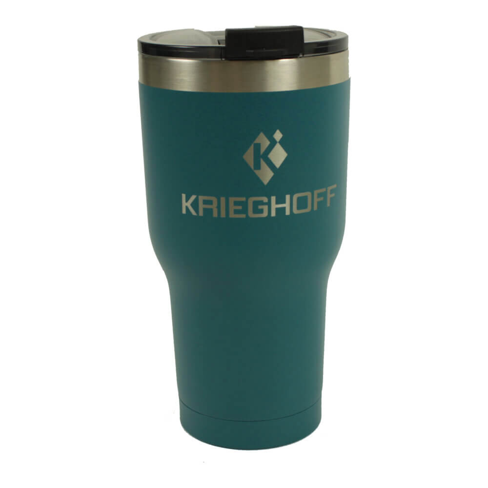 Krieghoff Travel Mug, Blue/Green