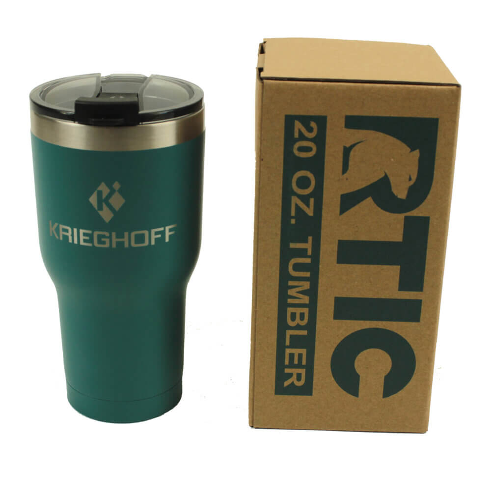 Krieghoff Travel Mug, Blue/Green