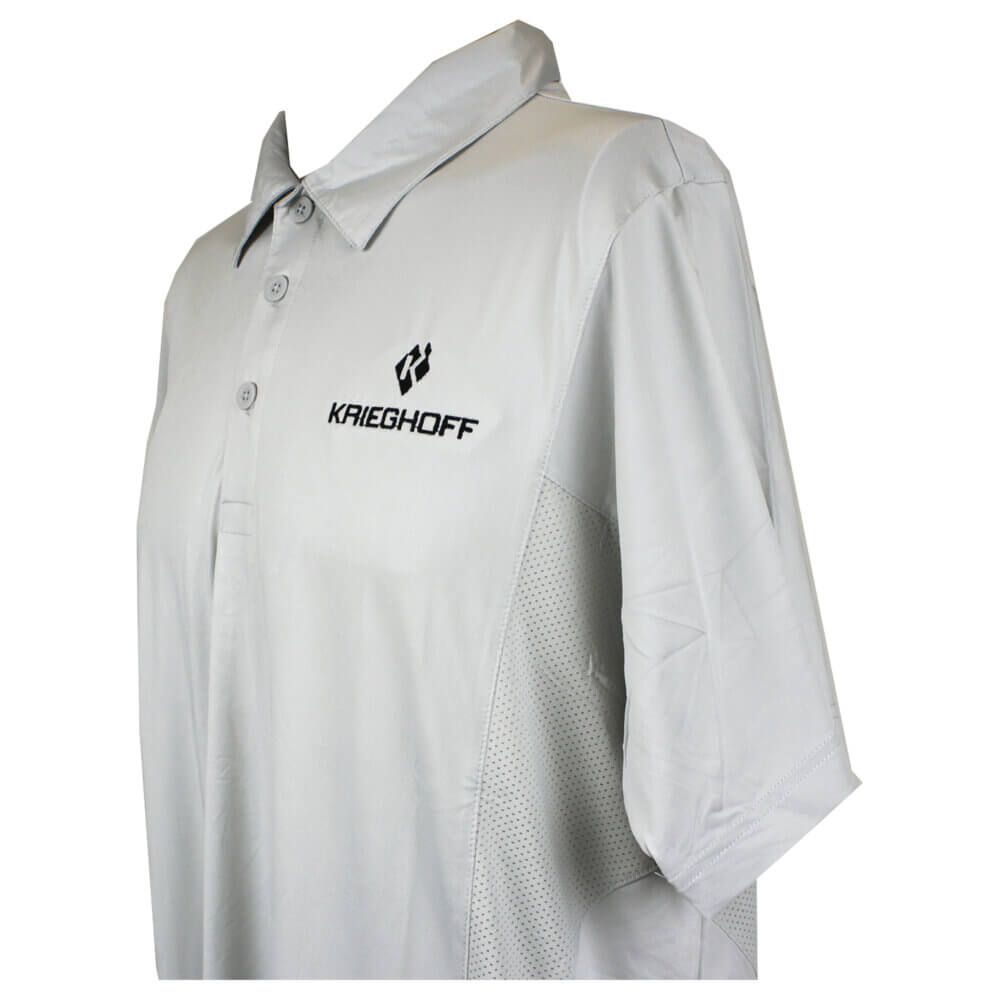 Performance Polo Shirt, Silver