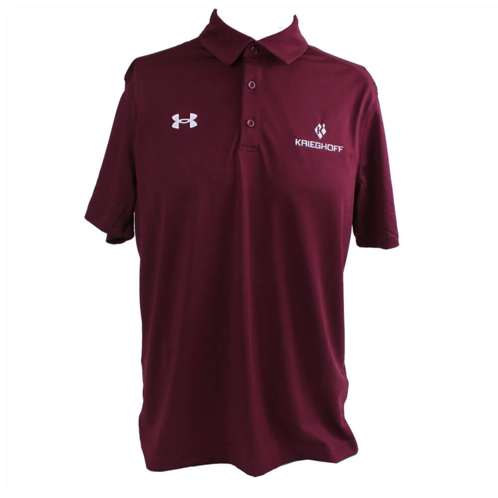 Under Armour Men’s Tech™ Polo Shirt, Maroon