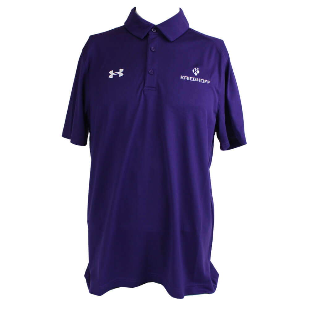 Under Armour Men’s Tech™ Polo Shirt, Purple – Medium Only