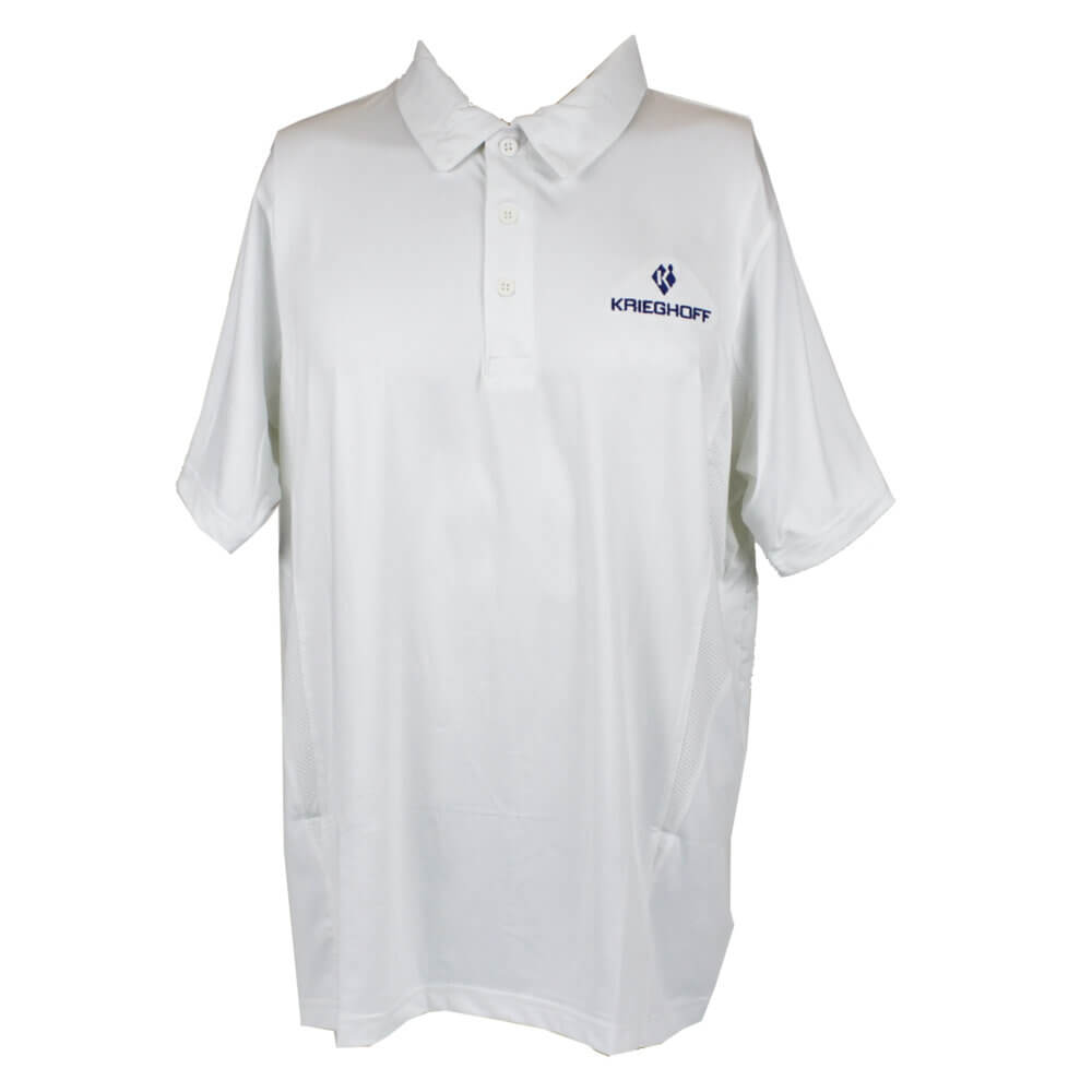 Performance Polo Shirt, White