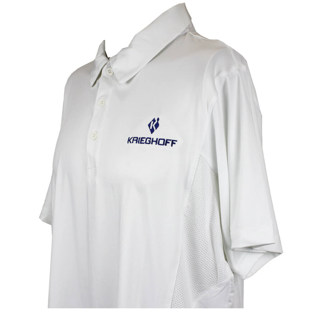 Performance Polo Shirt, White