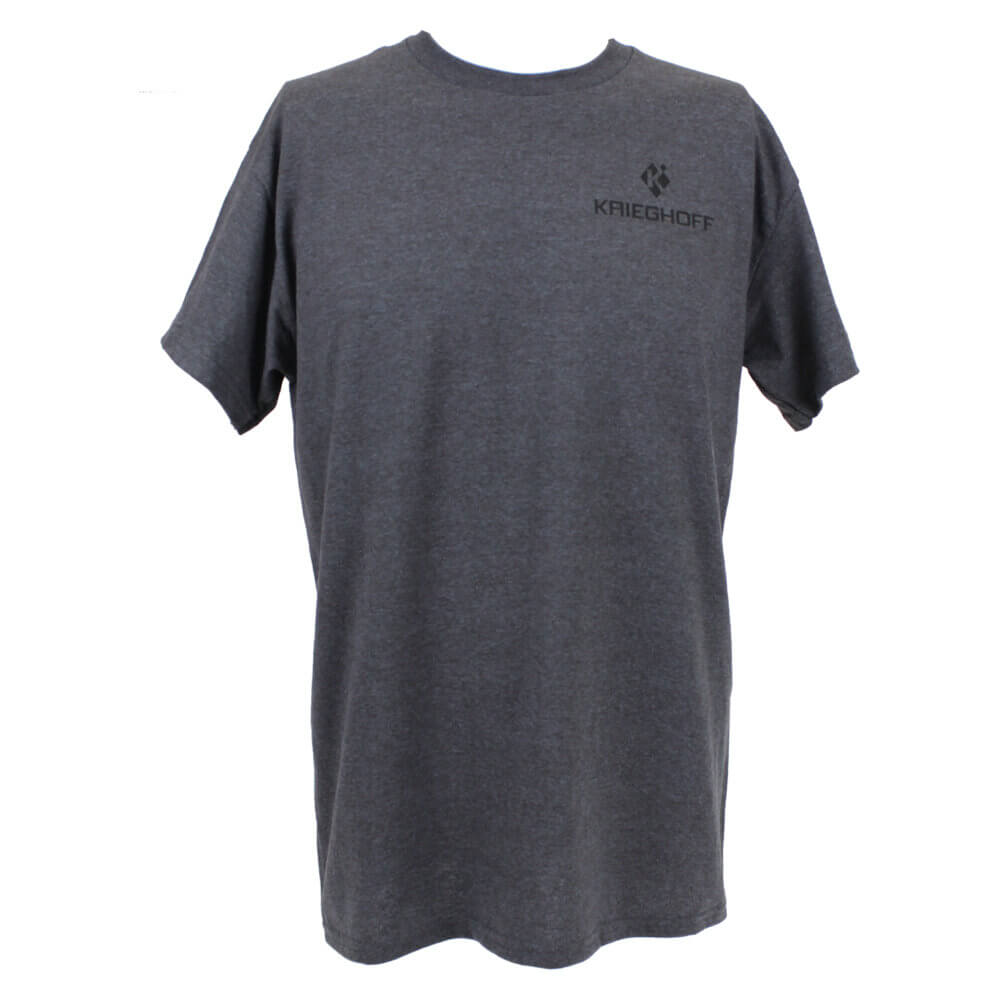 T-Shirt “K-80 Broken Target”, Grey