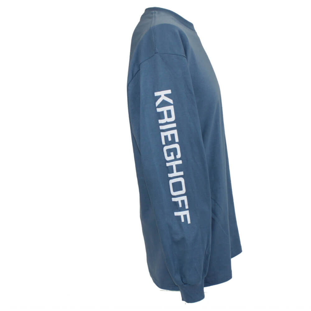 Krieghoff Long Sleeve T-Shirt, Indigo Blue