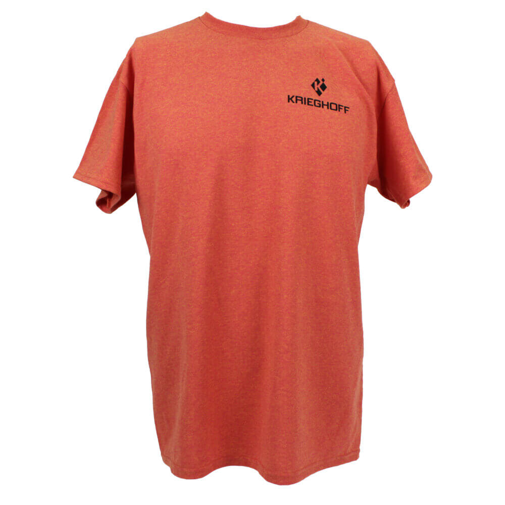 T-Shirt “Smoked Peppers”, Heathered Orange